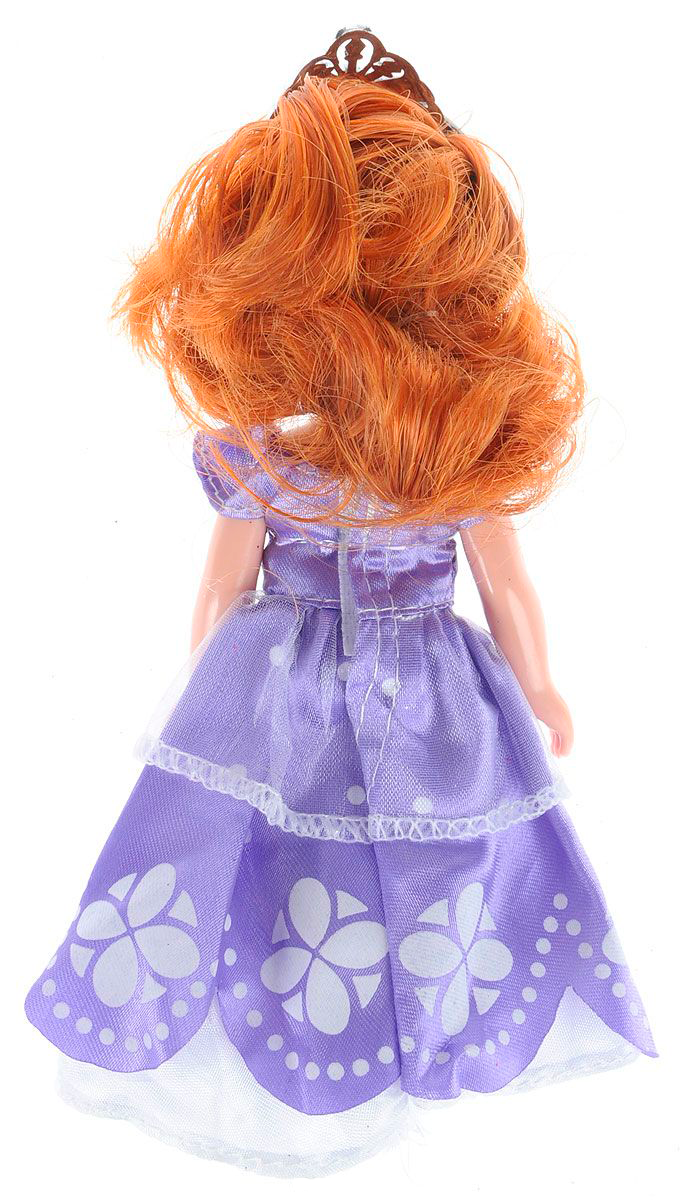 Интерактивная кукла - Disney - Принцесса София, 15 см озвученная с набором одежды  