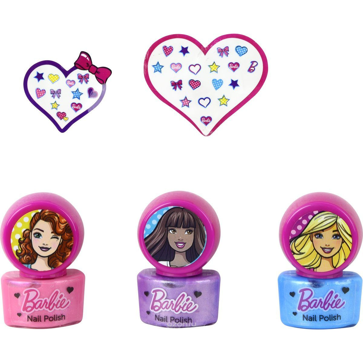 Игровой набор детской декоративной косметики для ногтей - Barbie  