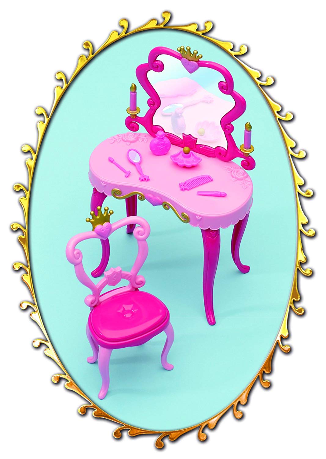 Кукла Штеффи-принцесса и столик  