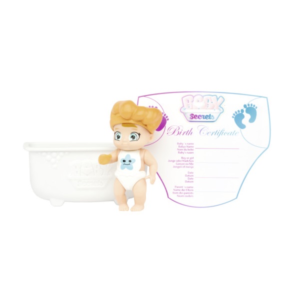 Игровой набор Бэби Секрет - Кукла с ванной, 6 см  