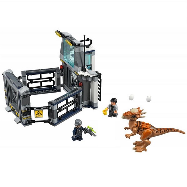 Конструктор Lego Jurassic World - Побег стигимолоха из лаборатории  