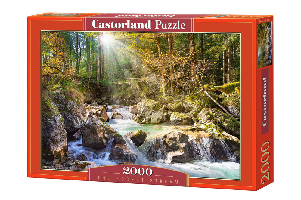 Пазлы Castorland – Лесной ручей, 2000 элементов  
