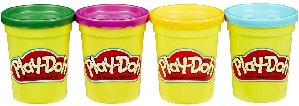 Набор пластилина Play-Doh 4 баночки   