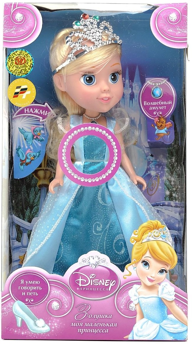 Кукла Disney Princess - Золушка со звуком и светом, 25 см  