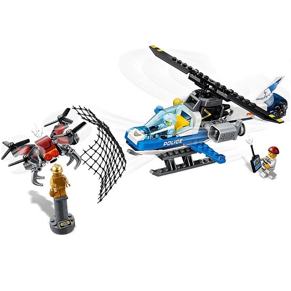 Конструктор Lego City Police - Воздушная полиция: погоня дронов  