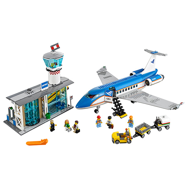 Lego City. Пассажирский терминал аэропорта  
