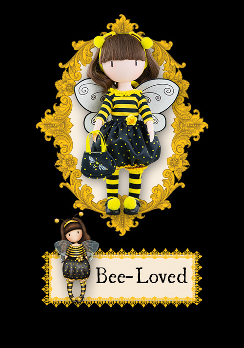 Кукла Горджусс Пчелка-возлюбленная 32 см  