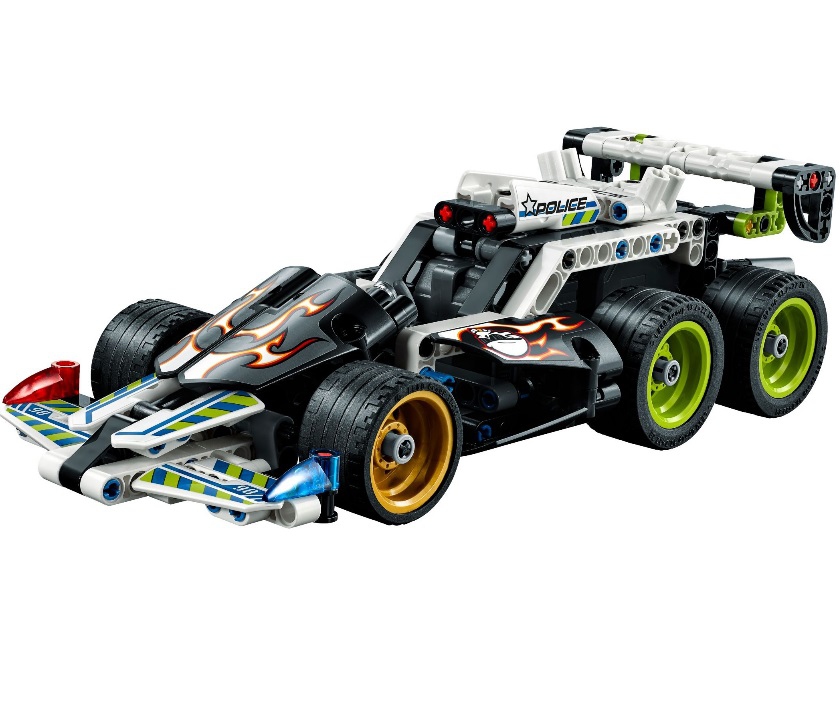 Lego Technic. Лего Техник. Гоночный автомобиль для побега  