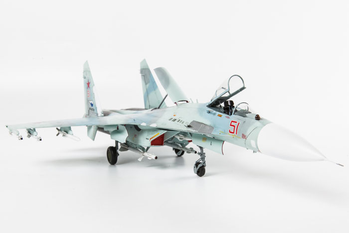 Сборная модель - Самолёт Су-27СМ Подарочный набор  
