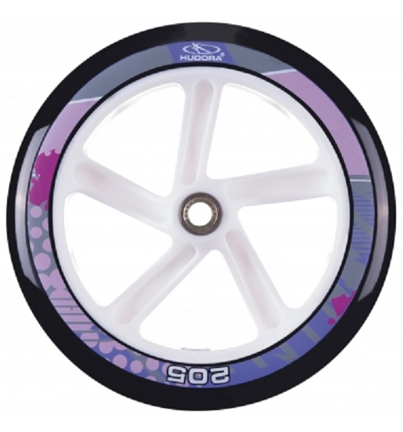 Самокат двухколесный Big Wheel 205, цвет – lila/лиловый  