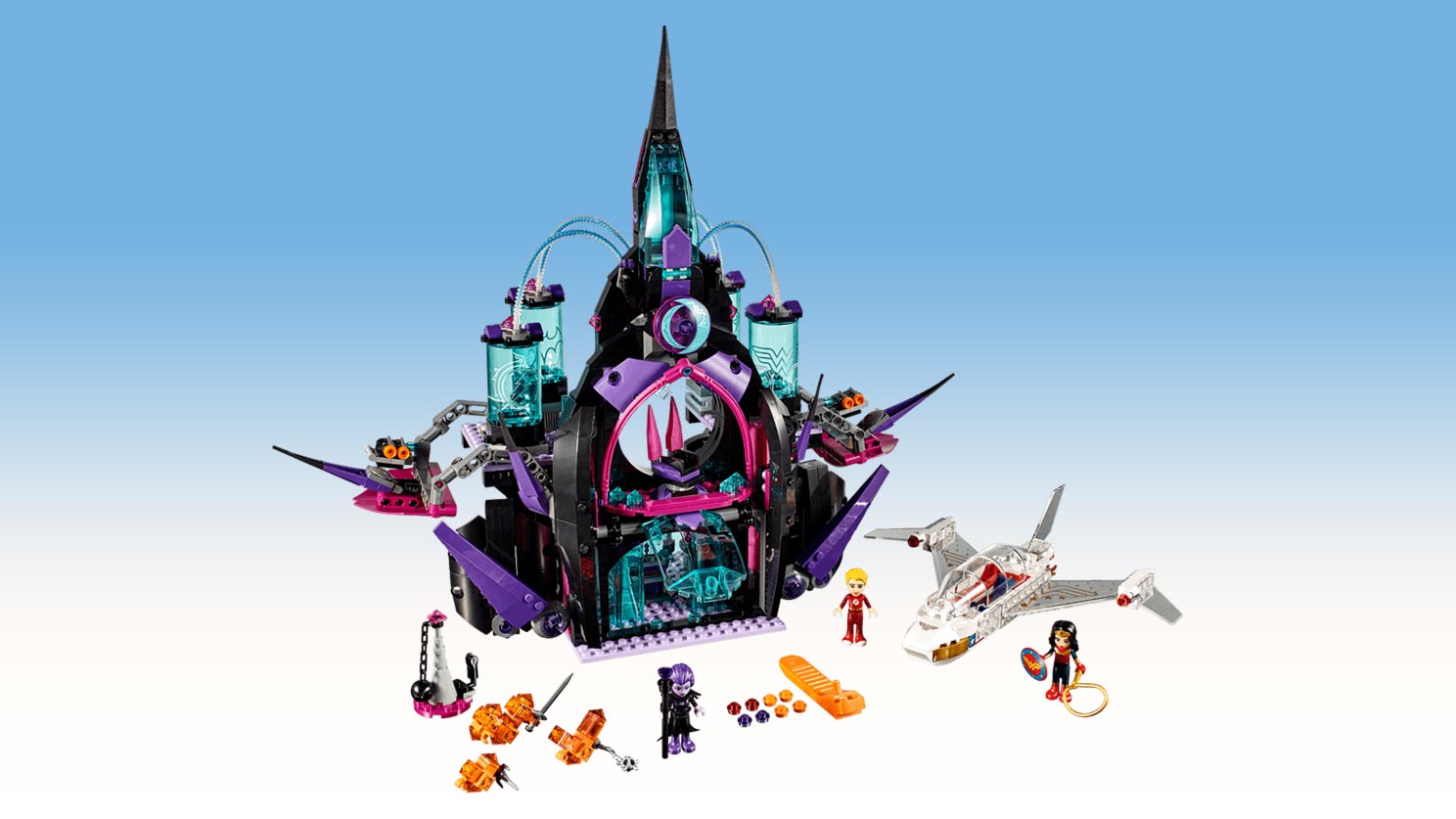 Lego Super Hero Girls. Бэтгерл - Темный дворец Эклипсо  