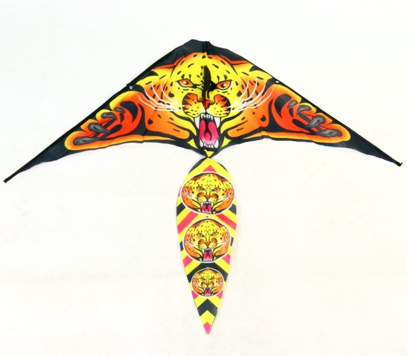 Змей воздушный - Тигр, 110 х 44 см  