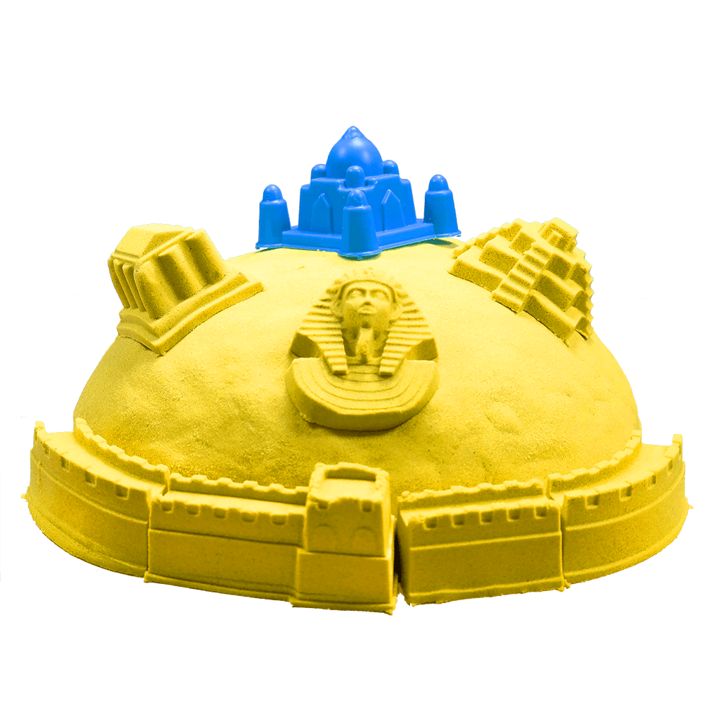 Тематический набор - Космический песок, желтый, 2 кг  