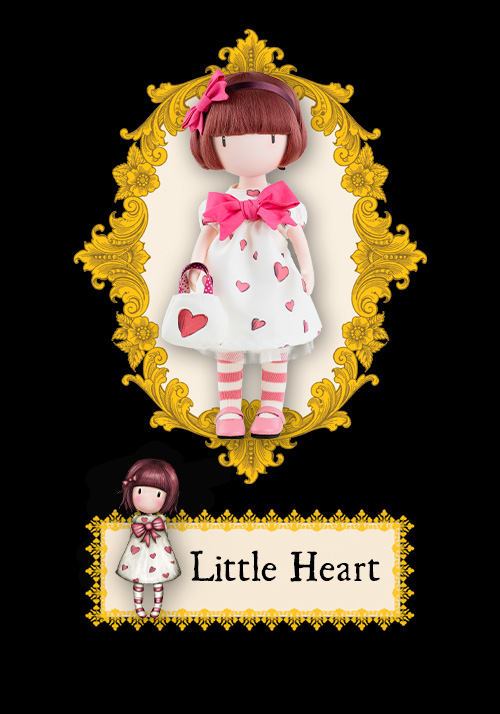 Кукла Горджусс Маленькое сердце 32 см  