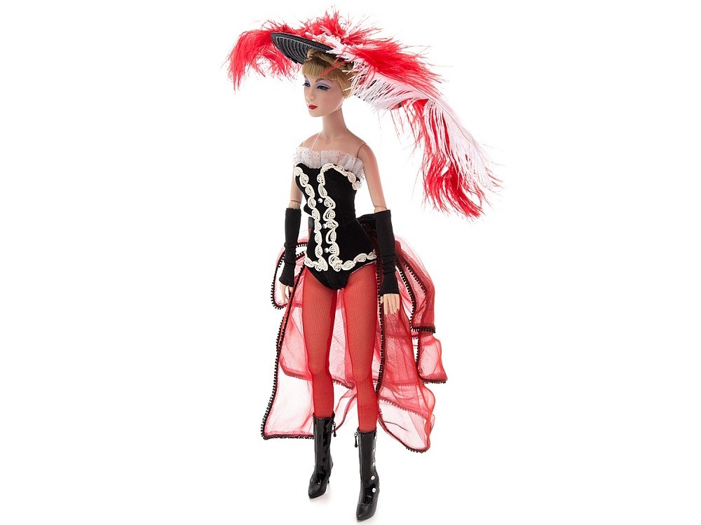 Кукла - Танцовщица из Мулен Руж, 41 см  