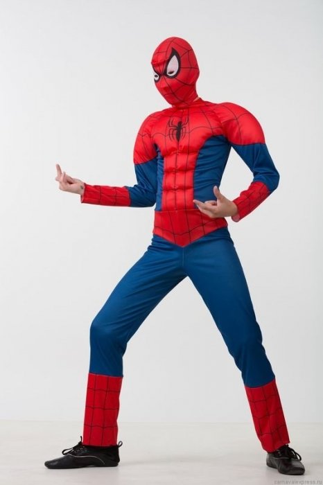 Карнавальный костюм Человек Паук, размер 30  