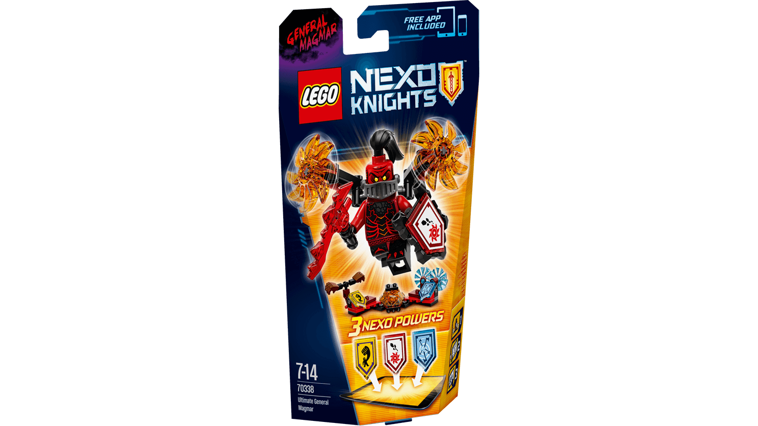 Lego Nexo Knights. Генерал Магмар Абсолютная сила  