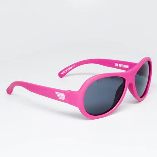 Солнцезащитные очки из серии Babiators Original Aviator - Попсовый розовый Popstar Pink, Classic 3-5 лет  