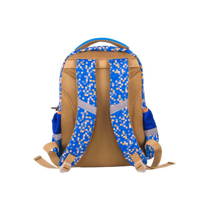 Рюкзак школьный с пикси-дотами, цвет синий  