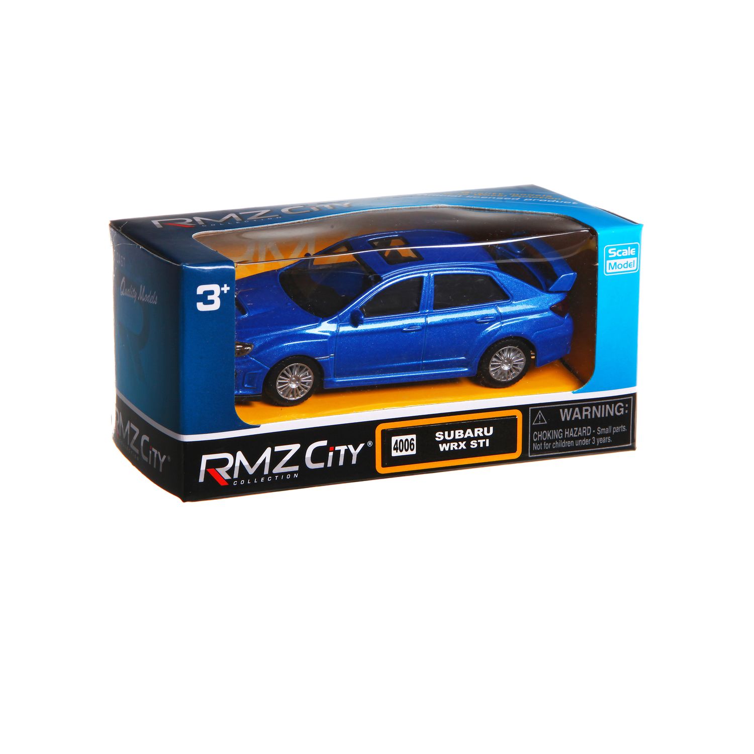 Металлическая машина RMZ City - Subaru WRX STI, 1:43  