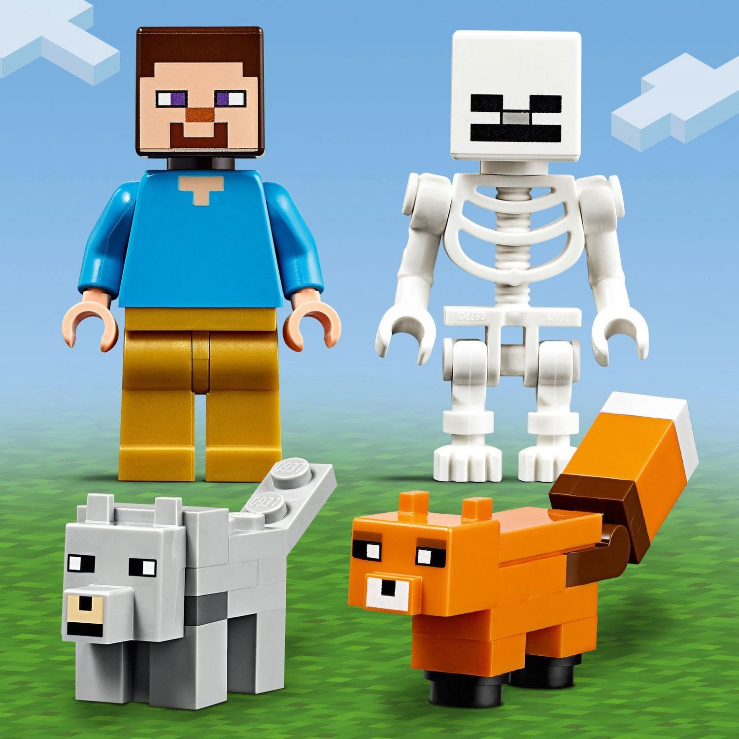 Конструктор Lego Minecraft Приключения в тайге  