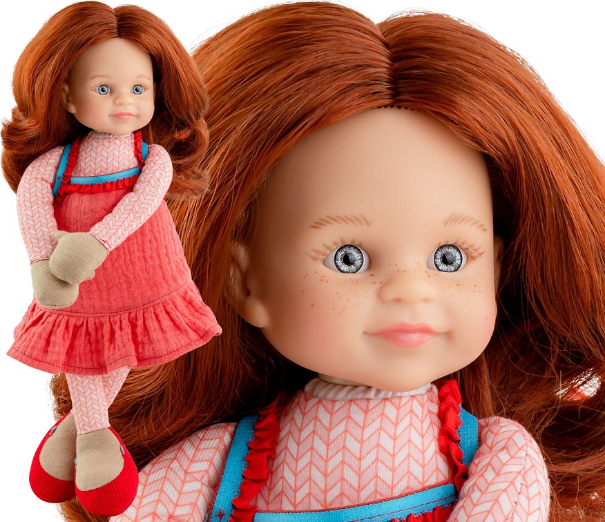 Кукла Клео 34 см мягконабивная  