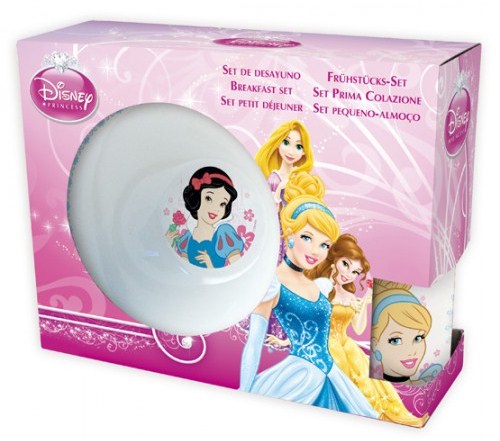 Набор керамической посуды Disney «Принцессы» в подарочной упаковке  