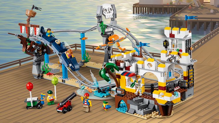 Конструктор Lego Creator - Аттракцион Пиратские горки  