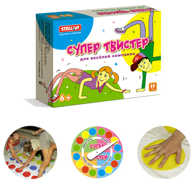 Игра для детей «Супер Твистер» 