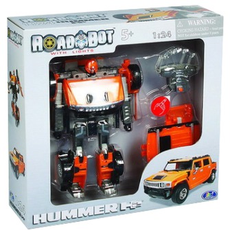 Hummer H2 робот-трансформер  