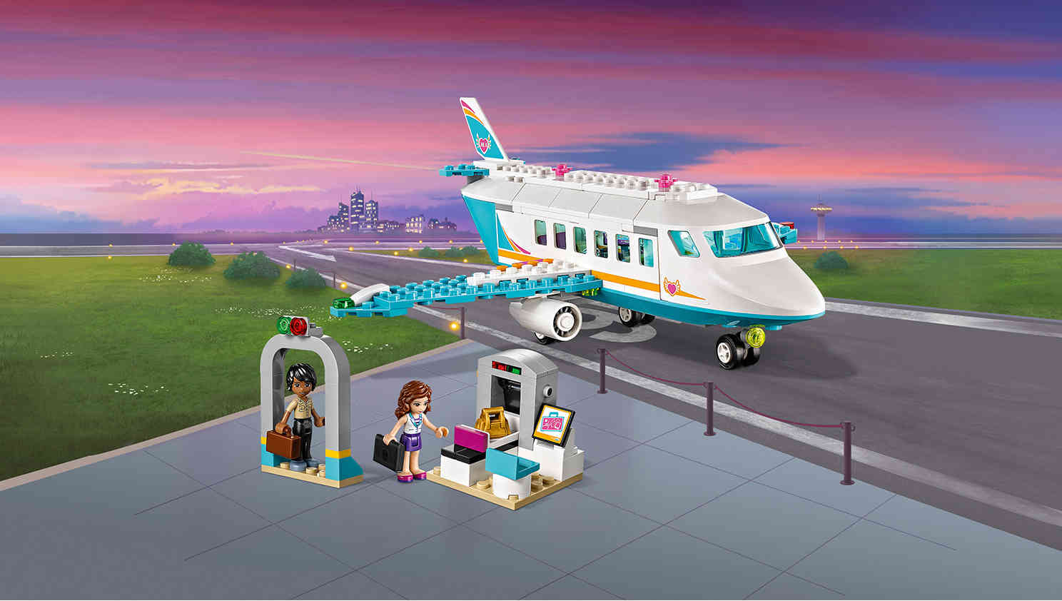 Lego Friends. Частный самолет  