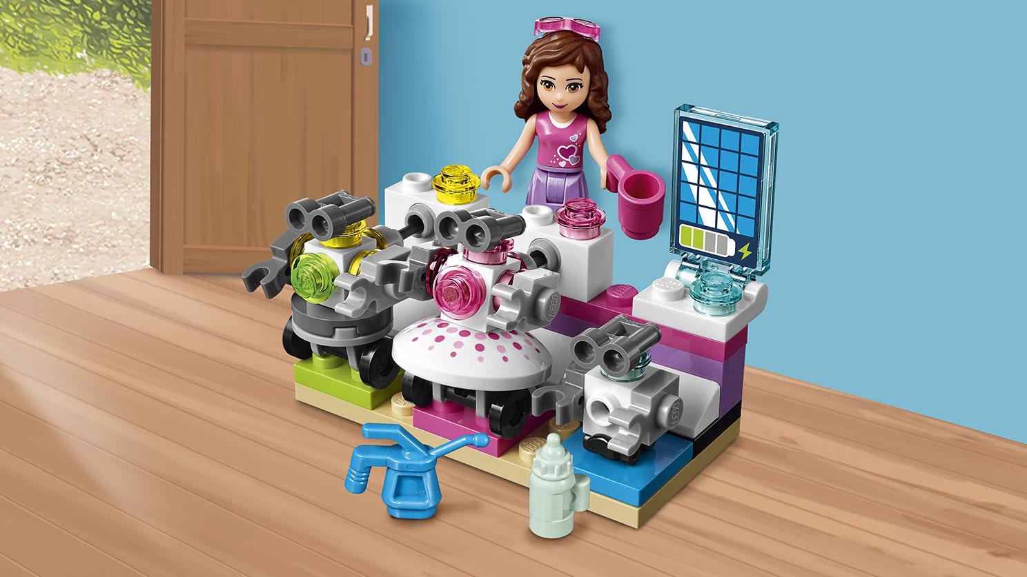 LEGO Friends. Творческая лаборатория Оливии   