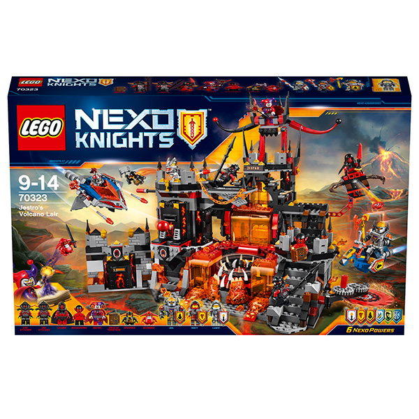Lego Nexo Knights. Логово Джестро  