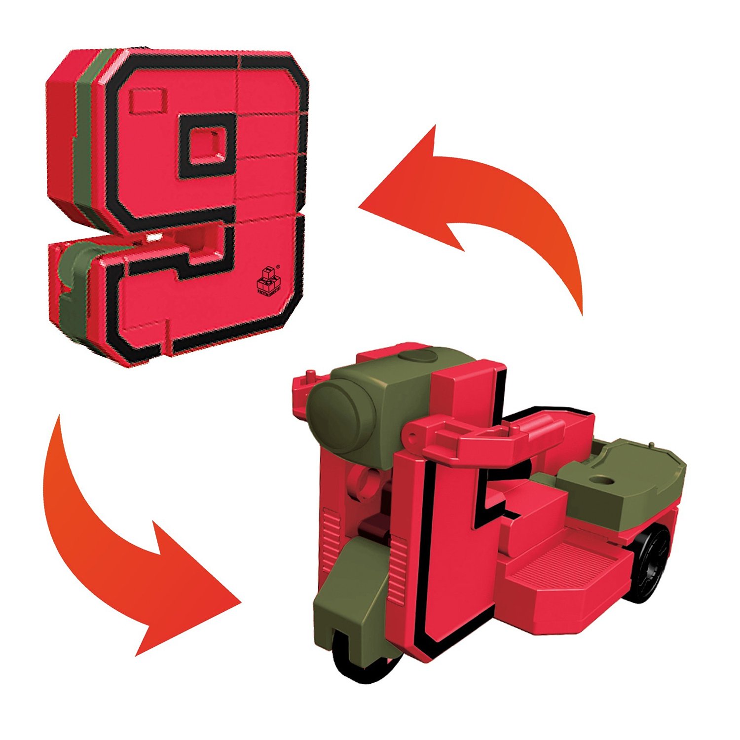 Игровой набор из серии Трансботы - Боевой расчет, 10 цифр и 5 знаков  