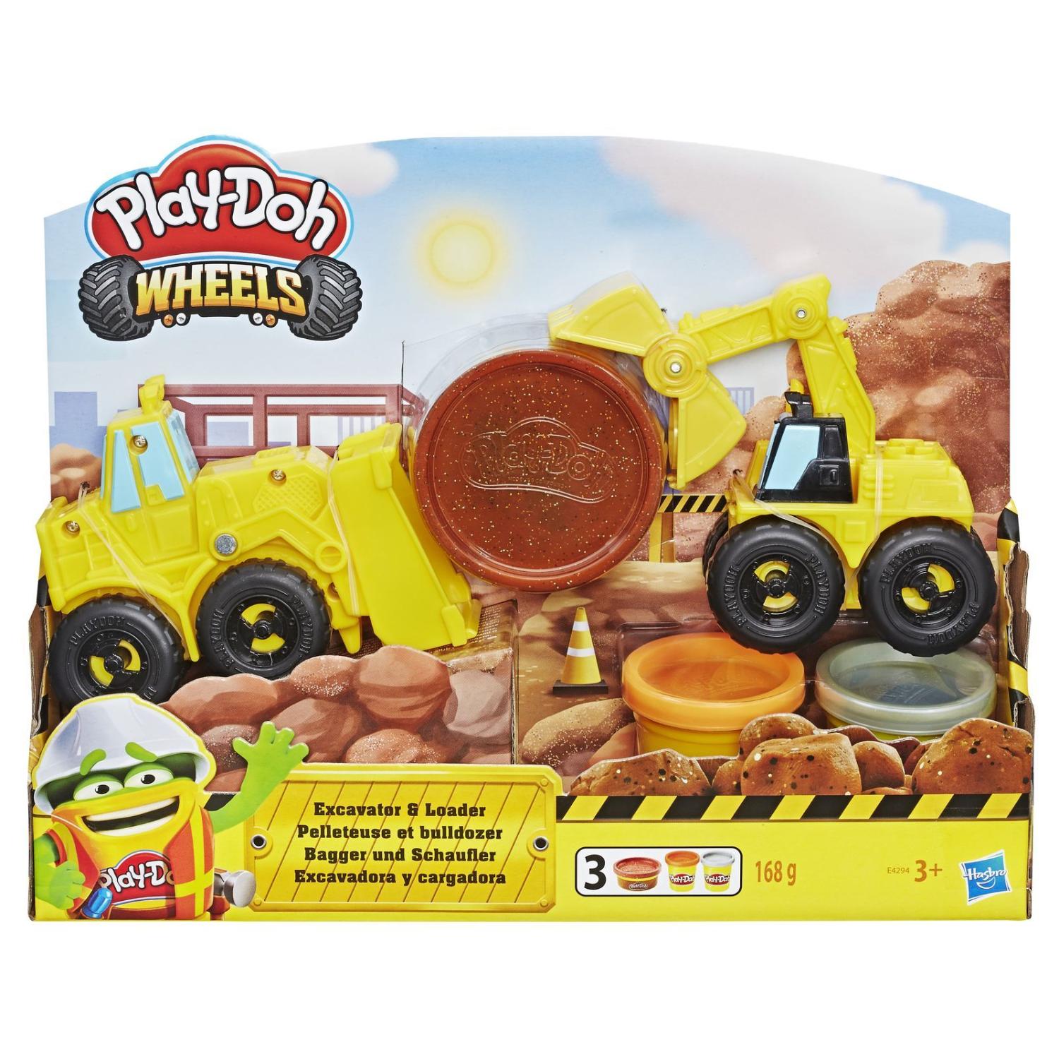 Play-Doh. Набор игровой - Wheels Экскаватор  