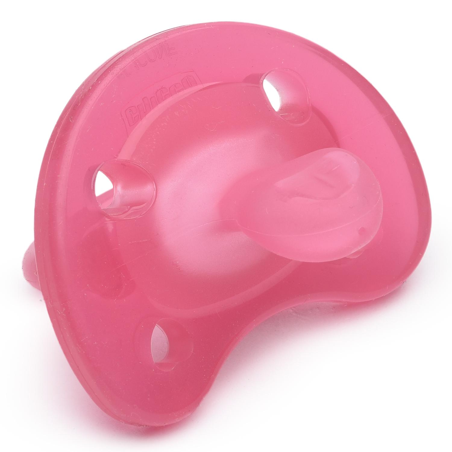 Пустышка Physio Soft для детей от 0 до 6 месяцев, розовая  