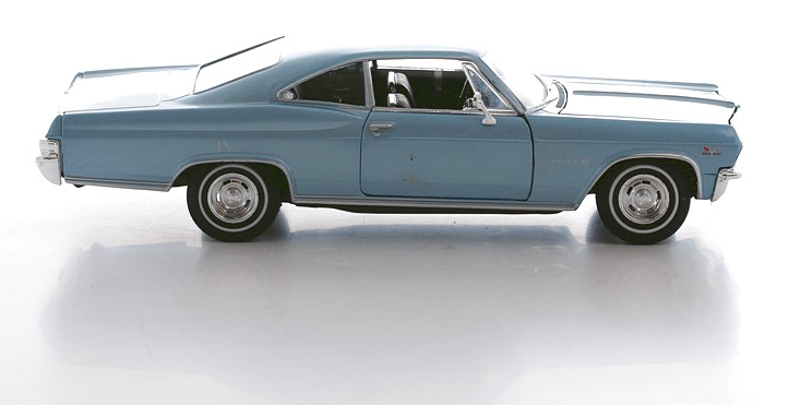 Винтажная машина Chevrolet Impala 1965, масштаб 1:24  