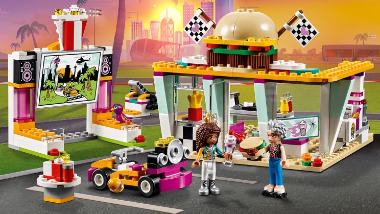 Конструктор Lego Friends - Передвижной ресторан  