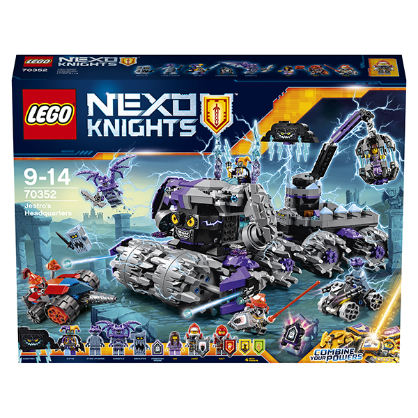 Lego Nexo Knights. Штурмовой разрушитель Джестро  