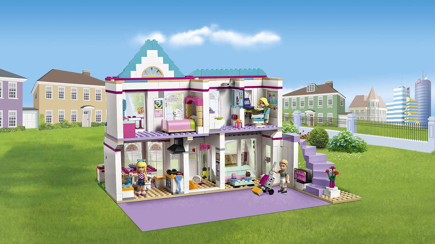 LEGO Friends. Дом Стефани   