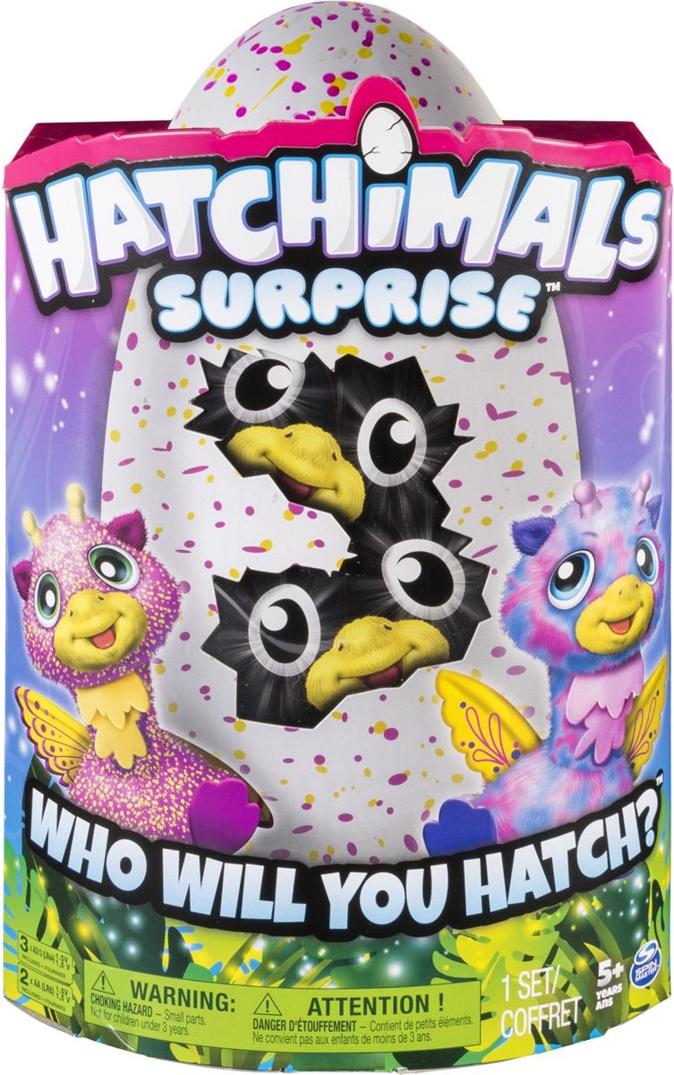 Игрушка Hatchimals сюрприз - Близнецы Жирафики, интерактивные питомцы, вылупляющиеся из яйца  