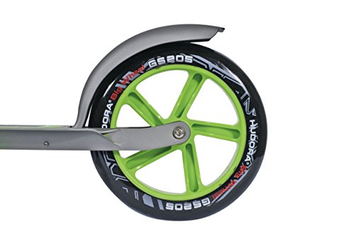 Двухколесный самокат Hudora Big Wheel GS 205, green/зеленый  