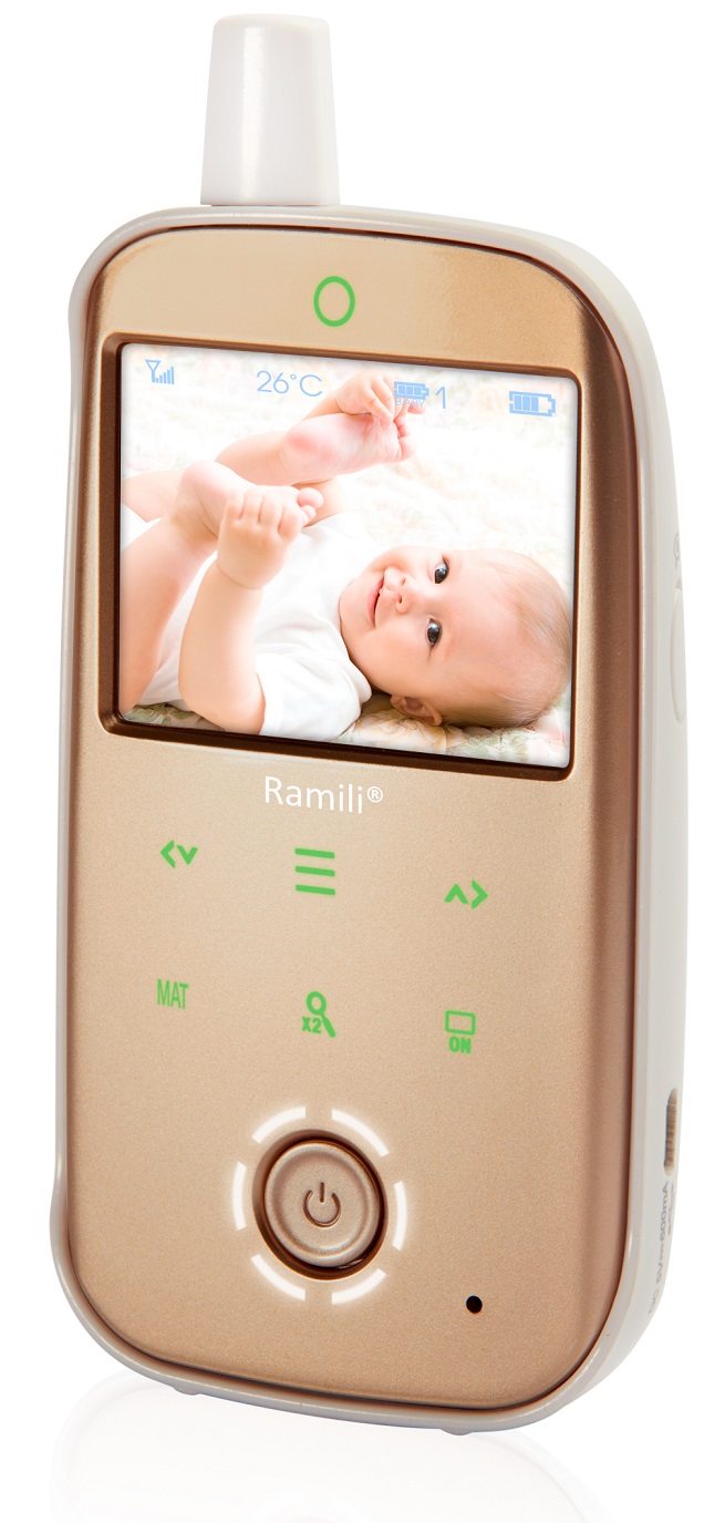 Видеоняня с двумя камерами и монитором дыхания Ramili Baby RV1200X2SP 