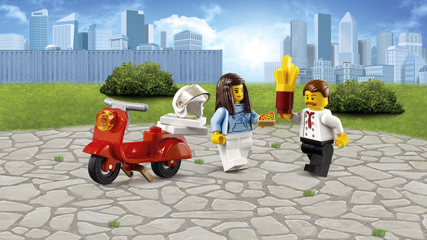 Lego City. Фургон-пиццерия  