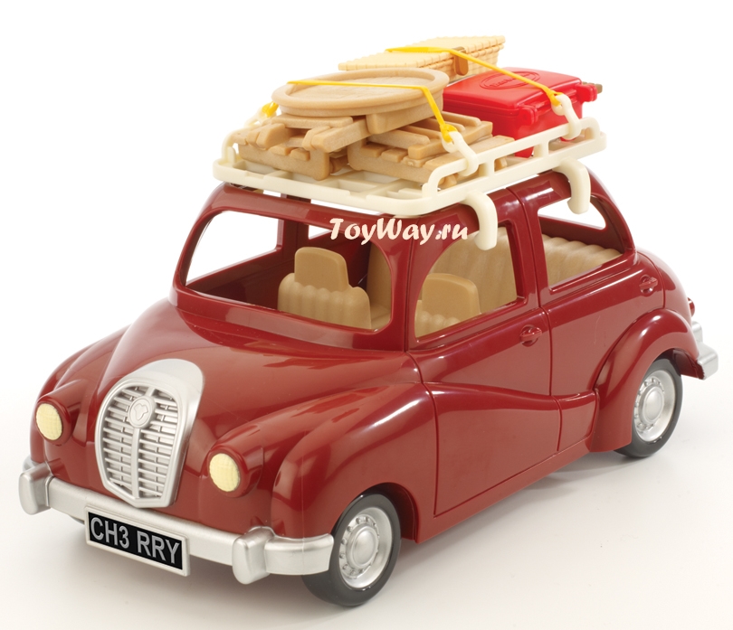 Sylvanian Families - Семейный пикник, с багажником для красного автомобиля   