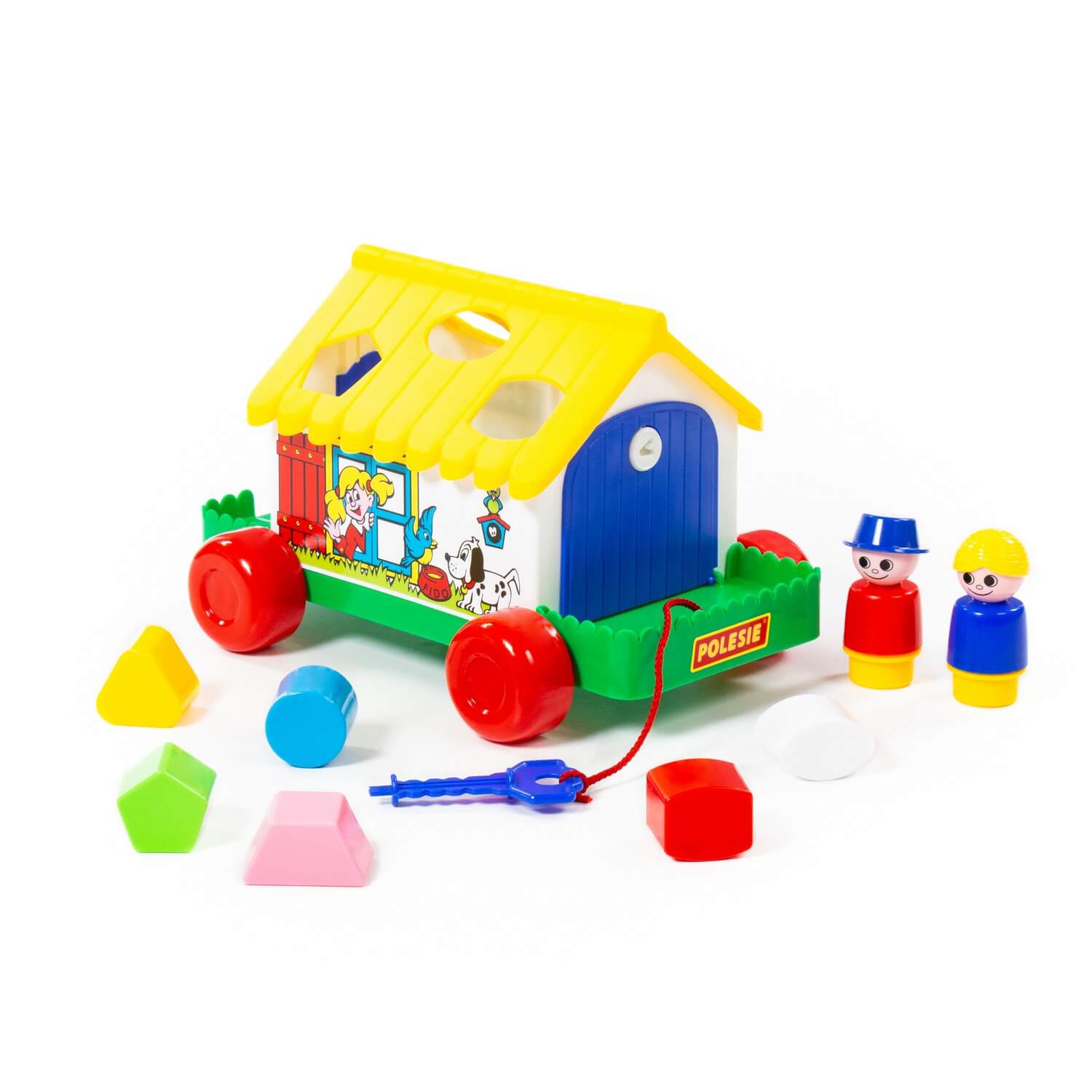 Развивающая игрушка-сортер Игровой дом, в коробке  