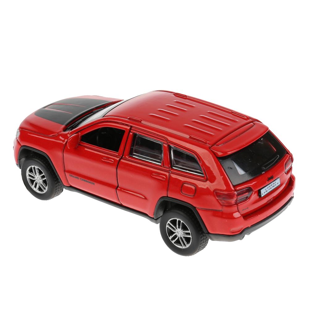 Инерционный металлический Jeep Grand Cherokee, 12 см, красный  