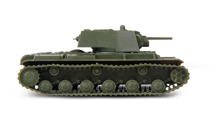 Модель сборная - Советский тяжёлый танк КВ-1  