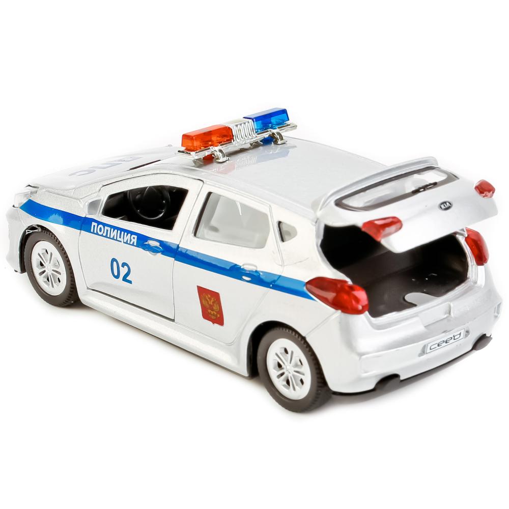 Машина металлическая Kia Ceed Полиция, 12 см  