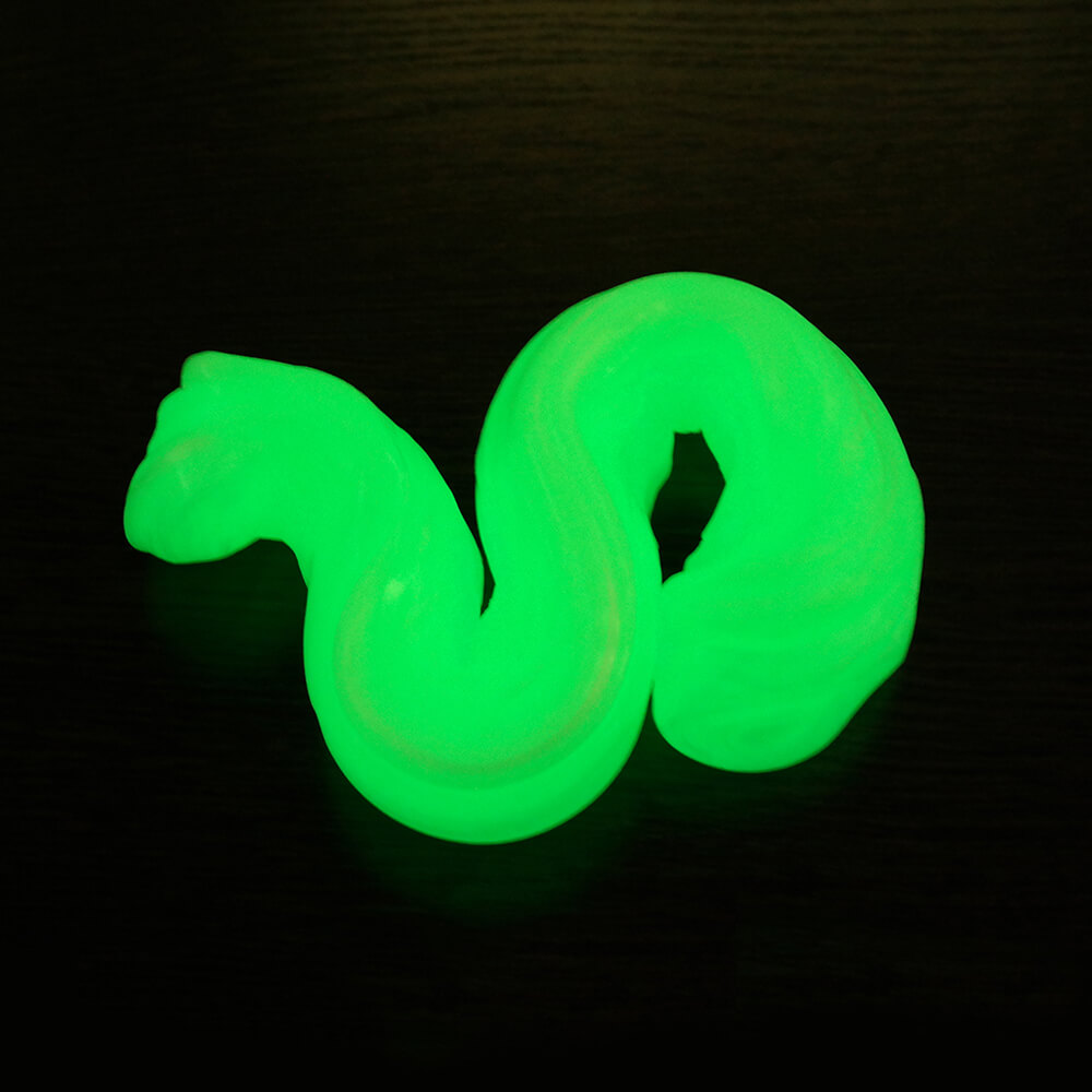 Жвачка для рук из серии Nano gum светится зеленым, 25 гр.  